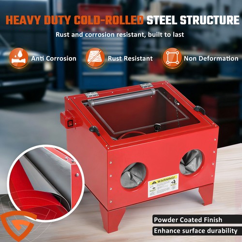 Portable sand blaster 90l - sand,