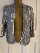 JAEGAR SEQUIN EVENING SHRUG