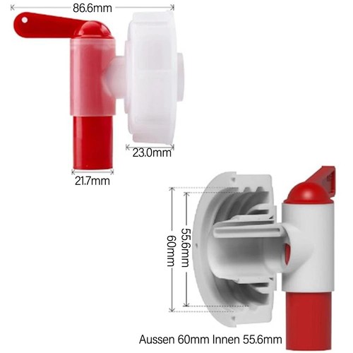 Drum tap aeroflow - tap, dispenser