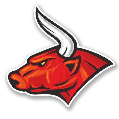 Red bull vinyl sticker - 2,