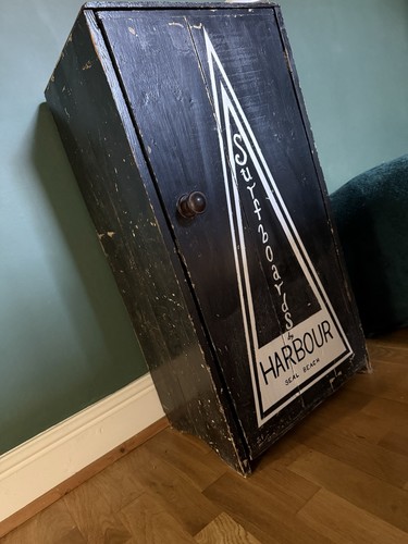 Vintage advertising cupboard - advertising,