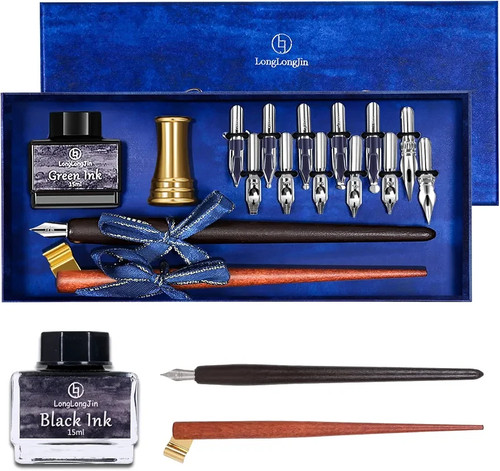 Calligraphy pen set with ink - pen,