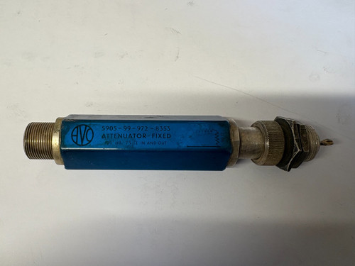 Avo attenuator fixed - 75, ohm