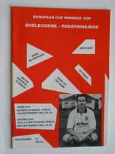 Shelbourne v Panathinaikos 1993/94 Cup Winners Cup