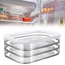 Deli Meat Container Fridge Bacon Container Stackable Food Storage Kitchen Tools