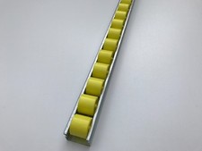 roller track flow rail roller gravity conveyor with plastic wheels dia 28 mm