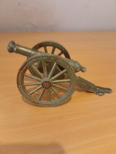 Vintage model cannon brass - vintage,