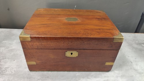 Vintage writing slope lap desk - writing,