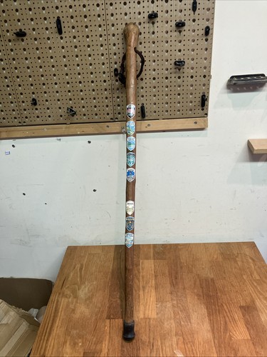 Vtg souvenir walking stick - souvenir,