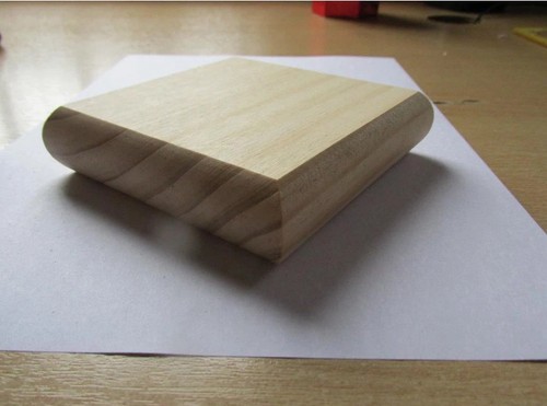 Full newel post cap - solid, pine