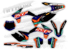 NitroMX Graphic Kit for KTM SX SXF 125 250 350 450 2011 2012 Decals Motocross MX