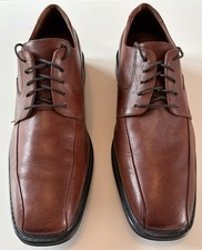 Rockport Shoes Mens Size UK 8.5 W Bicycle Toe Oxford APM1208F Brown Leather Lace