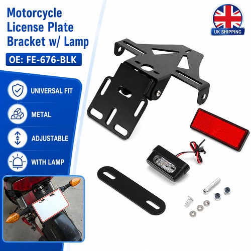 Universal bike licence plate - universal,