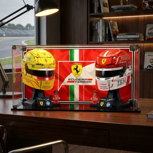 Brick display case for - brick,