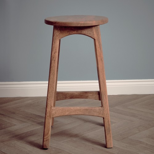 72cm solid mango wood bar - 72cm,