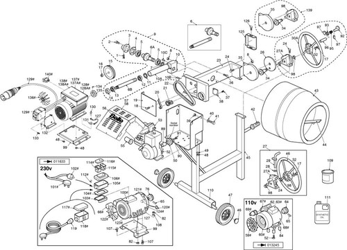 Spares belle cement - belle,