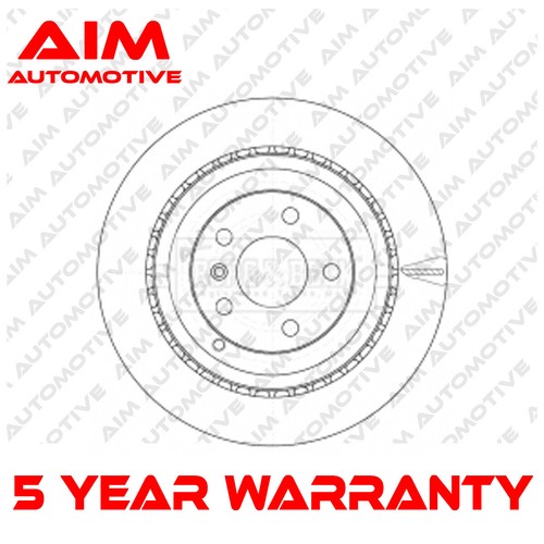 Brake disc rear - 1x,