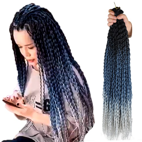 Long wavy dreadlocks - long,
