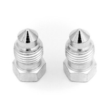 2x M10x1mm Threaded Screw