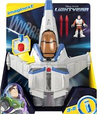 Imaginext Disney Pixar Lightyear XL Spaceship & Buzz Figure Set Lights & Sounds