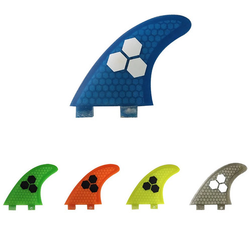 3pcs fcs surfboard shark - shark, fins