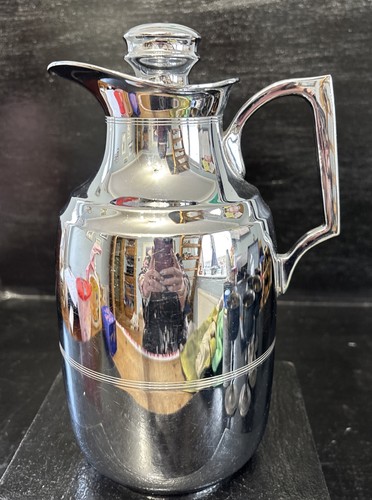 Vintage genuine thermos - vintage, chrome