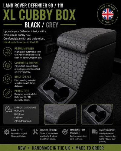 Landrover defender cubby - landrover, xl