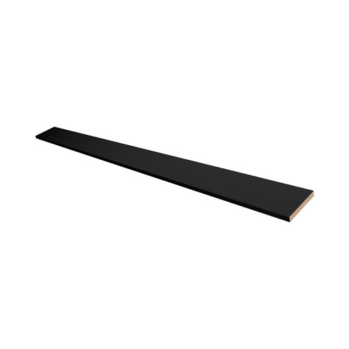 Matt black cornice pelmet - matt,
