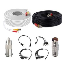 5M–100M BNC DC Power Cable CCTV Camera DVR Video Extension Lead Security Wire