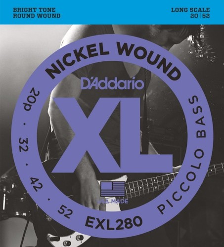 Bass guitar strings addario - bass, d'addario