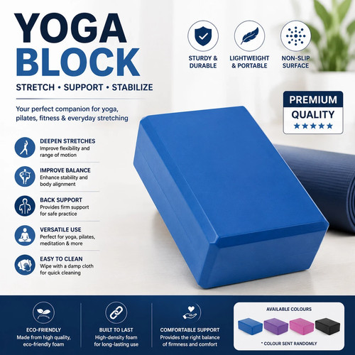 Yoga gym blocks brick - brick, foam