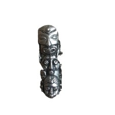 Totem Pole Pendant Sterling Silver 