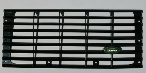 Black gloss front grille - black,