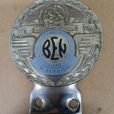 St. Christopher Car badge/BEN Befriends/ Motor & Cycle Traders Benevolent Fund.