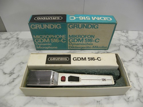 Vintage grundig microphone gdm - vintage,