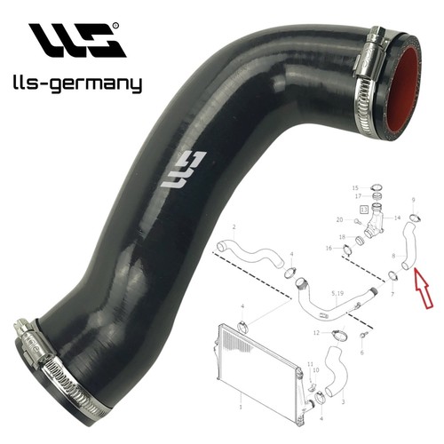 Turbo hose charge air - air, for