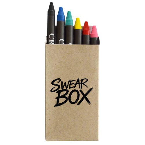 Swear box coloured - 'swear, box'