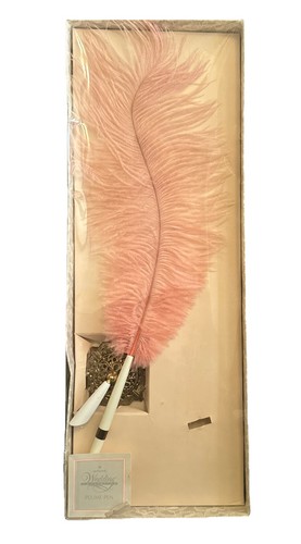 Vintage pink feather - vintage, plume