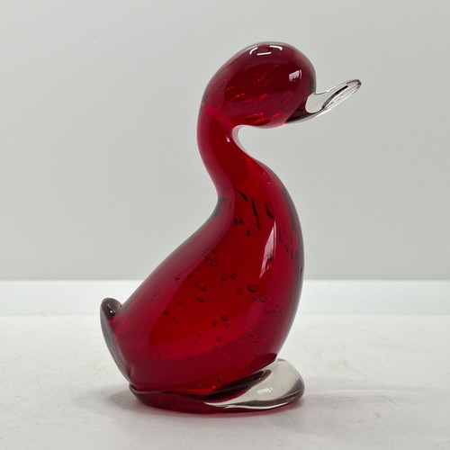 Whitefriars glass dilly duck - dilly,