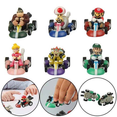 Super mario kart pull back - super,