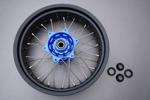 Blue supermoto spoked rim - blue, /