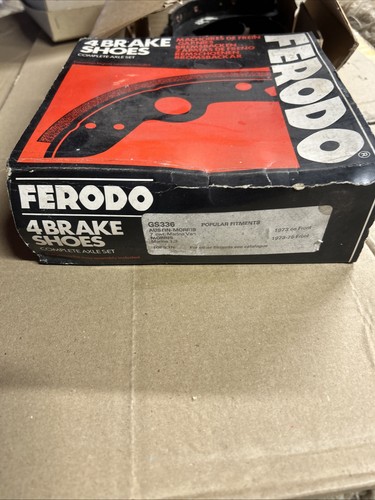 Ferodo set brake - ferodo, shoes