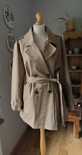 Zara camel suede effect - zara,