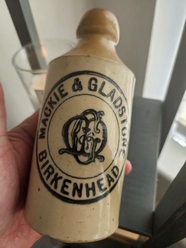 Antique stoneware mackie and - antique,