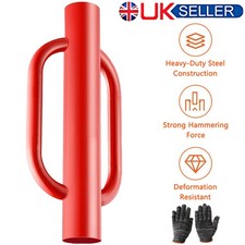 Fence Post Driver with Handles