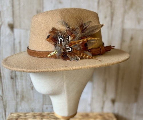 Feather hat pins - hat,
