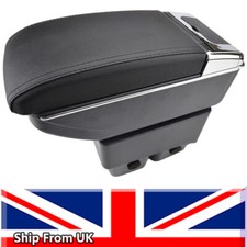 Content Armrest For Ford Fiesta 2011 - 2017 Central Cup Holder Interior 2014