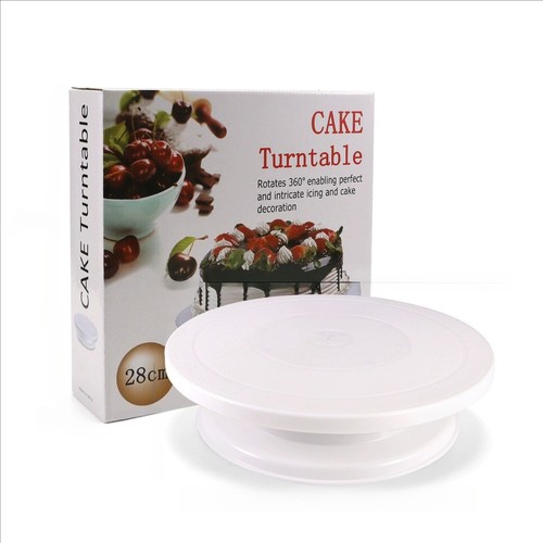 Inch plastic cake turntable - 10,
