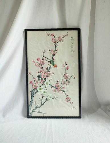 Vintage chinese watercolour - vintage,