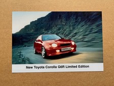 Toyota Corolla G6R Limited Edition Press Photograph